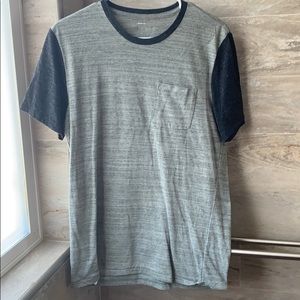 Baseball style pocket tee